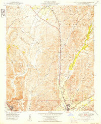San Juan Capistrano California Historical topographic map, 1:24000 scale, 7.5 X 7.5 Minute, Year 1949