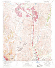 San Juan Capistrano California Historical topographic map, 1:24000 scale, 7.5 X 7.5 Minute, Year 1968