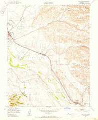 San Lucas California Historical topographic map, 1:24000 scale, 7.5 X 7.5 Minute, Year 1949