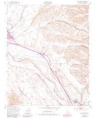 San Lucas California Historical topographic map, 1:24000 scale, 7.5 X 7.5 Minute, Year 1949