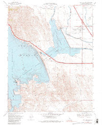 San Luis Dam California Historical topographic map, 1:24000 scale, 7.5 X 7.5 Minute, Year 1969