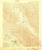 San Luis Obispo California Historical topographic map, 1:62500 scale, 15 X 15 Minute, Year 1897