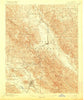 San Luis Obispo California Historical topographic map, 1:62500 scale, 15 X 15 Minute, Year 1897
