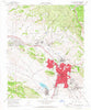 San Luis Obispo California Historical topographic map, 1:24000 scale, 7.5 X 7.5 Minute, Year 1965