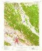 San Luis Obispo California Historical topographic map, 1:62500 scale, 15 X 15 Minute, Year 1952