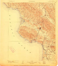 San Luis California Historical topographic map, 1:125000 scale, 30 X 30 Minute, Year 1900