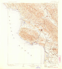 San Luis California Historical topographic map, 1:125000 scale, 30 X 30 Minute, Year 1900
