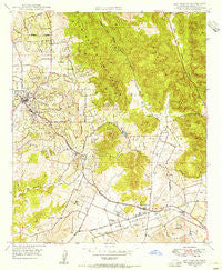 San Marcos California Historical topographic map, 1:24000 scale, 7.5 X 7.5 Minute, Year 1948