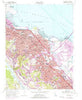 San Mateo California Historical topographic map, 1:24000 scale, 7.5 X 7.5 Minute, Year 1956
