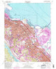 San Mateo California Historical topographic map, 1:24000 scale, 7.5 X 7.5 Minute, Year 1956