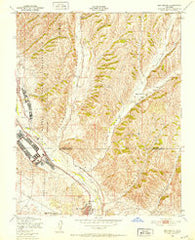 San Miguel California Historical topographic map, 1:24000 scale, 7.5 X 7.5 Minute, Year 1948
