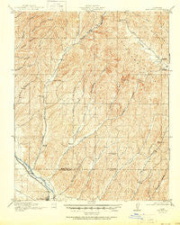 San Miguel California Historical topographic map, 1:62500 scale, 15 X 15 Minute, Year 1919