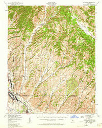 San Miguel California Historical topographic map, 1:62500 scale, 15 X 15 Minute, Year 1947