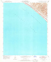San Onofre Bluff California Historical topographic map, 1:24000 scale, 7.5 X 7.5 Minute, Year 1948