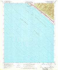 San Onofre Bluff California Historical topographic map, 1:24000 scale, 7.5 X 7.5 Minute, Year 1968