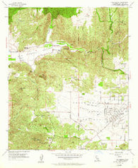 San Pasqual California Historical topographic map, 1:24000 scale, 7.5 X 7.5 Minute, Year 1954