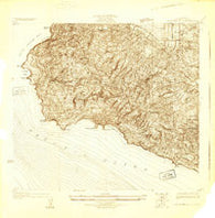 San Pedro Hills California Historical topographic map, 1:24000 scale, 7.5 X 7.5 Minute, Year 1925