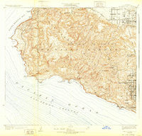 San Pedro Hills California Historical topographic map, 1:24000 scale, 7.5 X 7.5 Minute, Year 1928