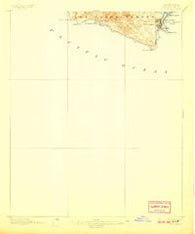 San Pedro California Historical topographic map, 1:62500 scale, 15 X 15 Minute, Year 1896
