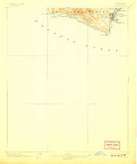 San Pedro California Historical topographic map, 1:62500 scale, 15 X 15 Minute, Year 1896