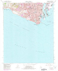 San Pedro California Historical topographic map, 1:24000 scale, 7.5 X 7.5 Minute, Year 1964