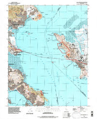 San Quentin California Historical topographic map, 1:24000 scale, 7.5 X 7.5 Minute, Year 1993