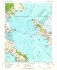 San Quentin California Historical topographic map, 1:24000 scale, 7.5 X 7.5 Minute, Year 1959