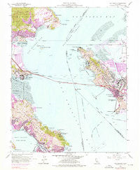 San Quentin California Historical topographic map, 1:24000 scale, 7.5 X 7.5 Minute, Year 1959