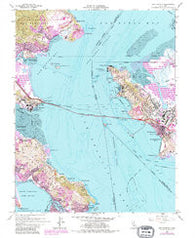 San Quentin California Historical topographic map, 1:24000 scale, 7.5 X 7.5 Minute, Year 1959