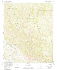 San Rafael Mtn California Historical topographic map, 1:24000 scale, 7.5 X 7.5 Minute, Year 1959