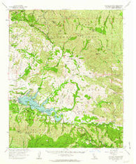 San Rafael Mtn California Historical topographic map, 1:62500 scale, 15 X 15 Minute, Year 1959