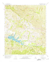 San Rafael Mtn California Historical topographic map, 1:62500 scale, 15 X 15 Minute, Year 1959