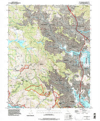 San Rafael California Historical topographic map, 1:24000 scale, 7.5 X 7.5 Minute, Year 1993