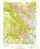 San Rafael California Historical topographic map, 1:24000 scale, 7.5 X 7.5 Minute, Year 1954