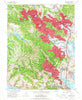 San Rafael California Historical topographic map, 1:24000 scale, 7.5 X 7.5 Minute, Year 1954