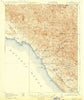 San Simeon California Historical topographic map, 1:62500 scale, 15 X 15 Minute, Year 1919