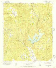 San Vicente Reservoir California Historical topographic map, 1:24000 scale, 7.5 X 7.5 Minute, Year 1955