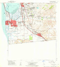 San Ysidro California Historical topographic map, 1:24000 scale, 7.5 X 7.5 Minute, Year 1953
