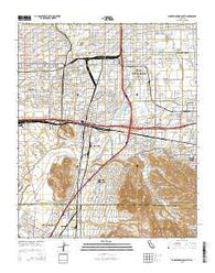 San Bernardino South California Current topographic map, 1:24000 scale, 7.5 X 7.5 Minute, Year 2015