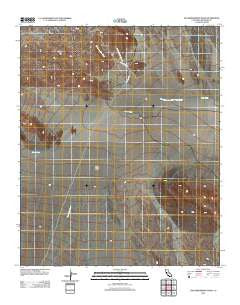 San Bernardino Wash California Historical topographic map, 1:24000 scale, 7.5 X 7.5 Minute, Year 2012