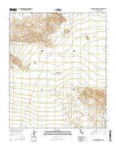 San Bernardino Wash California Current topographic map, 1:24000 scale, 7.5 X 7.5 Minute, Year 2015