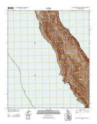 San Clemente Island Central California Historical topographic map, 1:24000 scale, 7.5 X 7.5 Minute, Year 2012