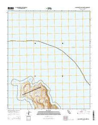 San Clemente Island North California Current topographic map, 1:24000 scale, 7.5 X 7.5 Minute, Year 2015