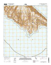 San Clemente Island South California Current topographic map, 1:24000 scale, 7.5 X 7.5 Minute, Year 2015