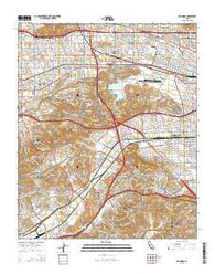 San Dimas California Current topographic map, 1:24000 scale, 7.5 X 7.5 Minute, Year 2015