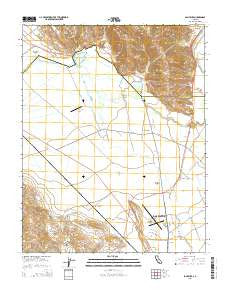 San Felipe California Current topographic map, 1:24000 scale, 7.5 X 7.5 Minute, Year 2015