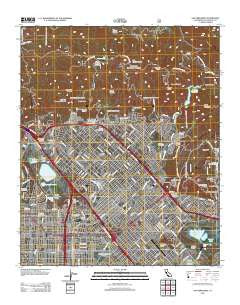 San Fernando California Historical topographic map, 1:24000 scale, 7.5 X 7.5 Minute, Year 2012