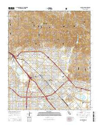 San Fernando California Current topographic map, 1:24000 scale, 7.5 X 7.5 Minute, Year 2015