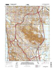 San Francisco South California Current topographic map, 1:24000 scale, 7.5 X 7.5 Minute, Year 2015