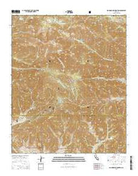 San Gorgonio Mountain California Current topographic map, 1:24000 scale, 7.5 X 7.5 Minute, Year 2015